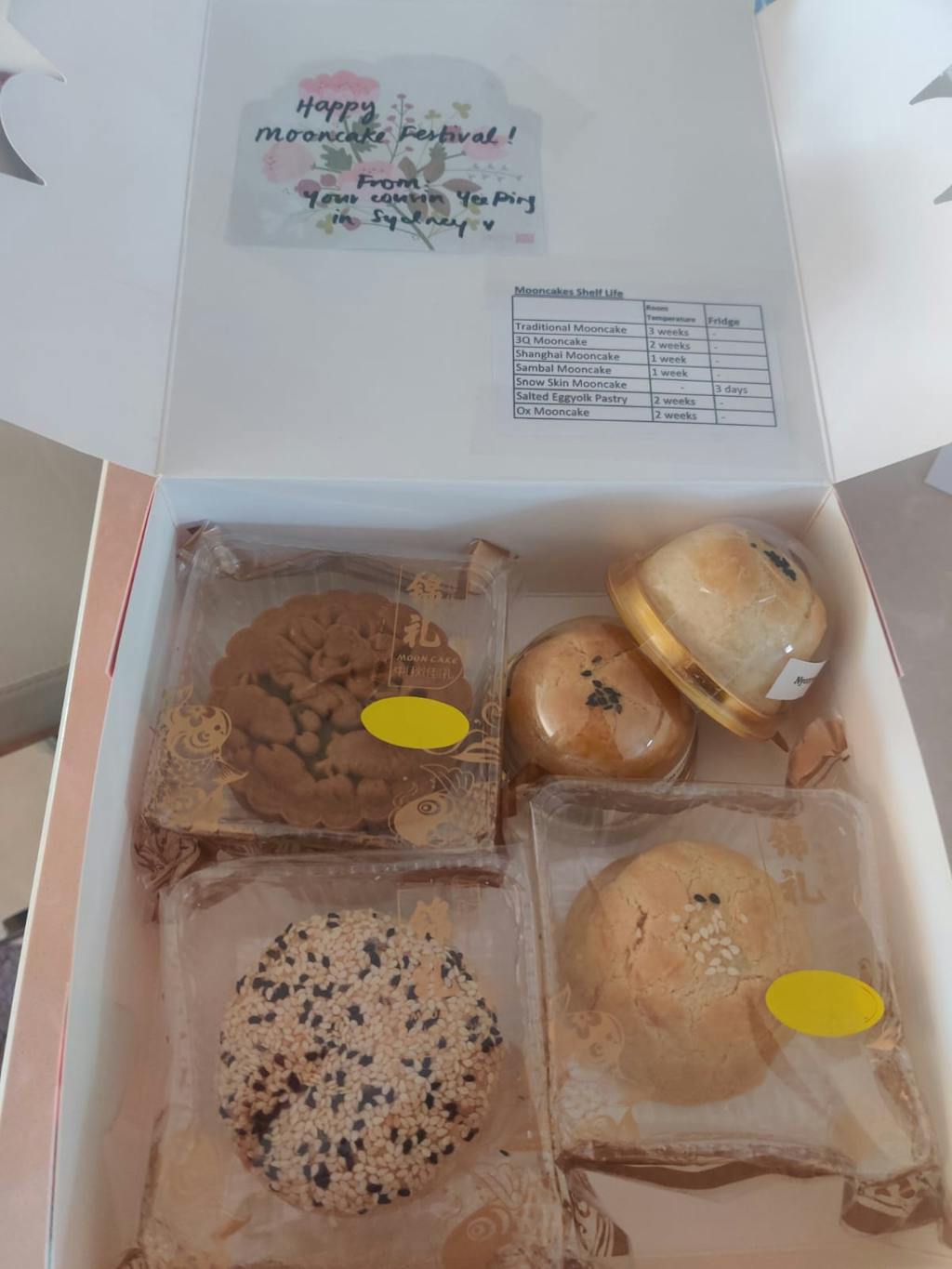 Customer photo for an Amour Desserts review