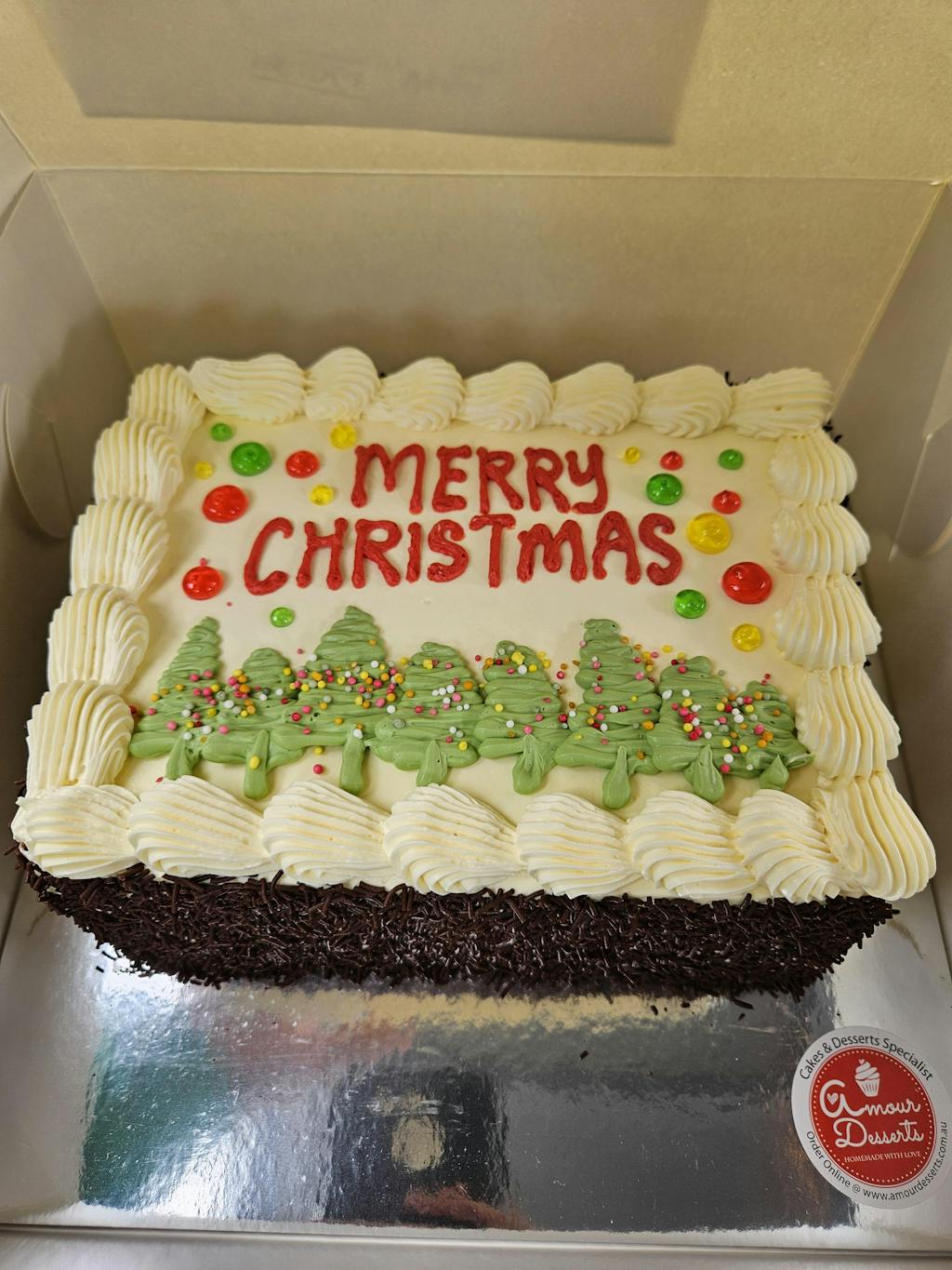 Customer photo for an Amour Desserts review
