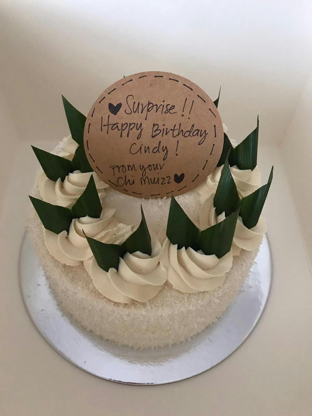 Customer photo for an Amour Desserts review