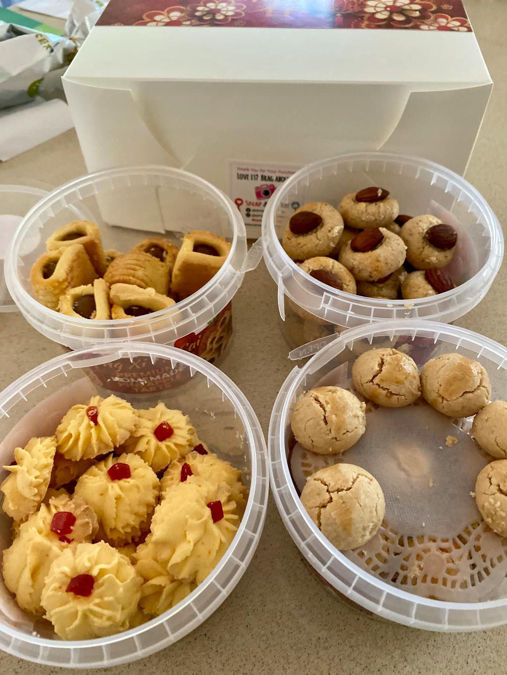 Customer photo for an Amour Desserts review