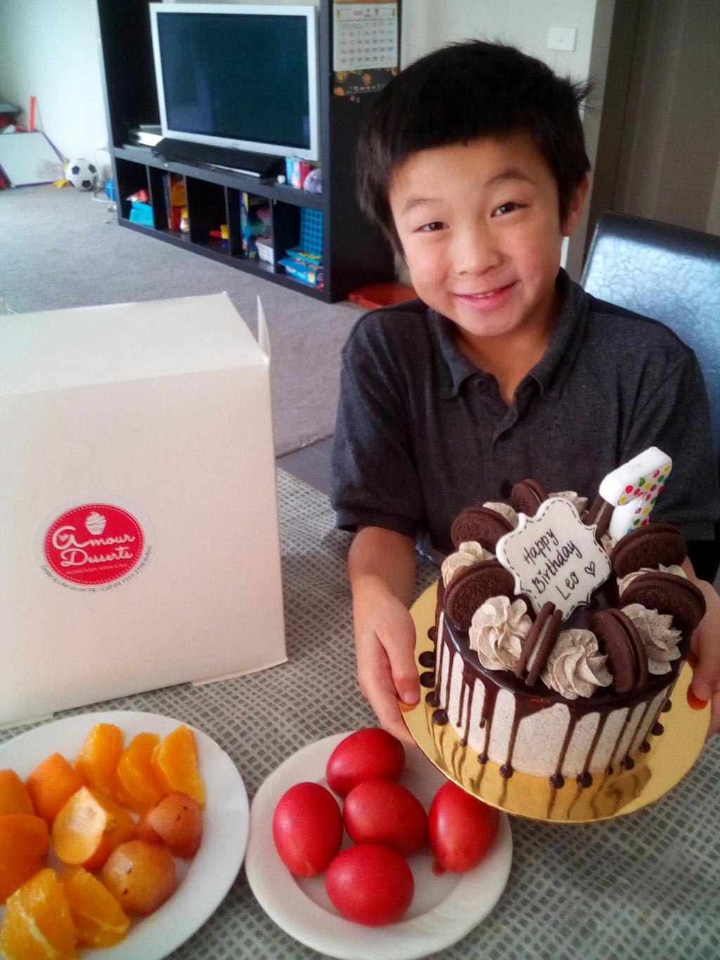 Customer photo for an Amour Desserts review