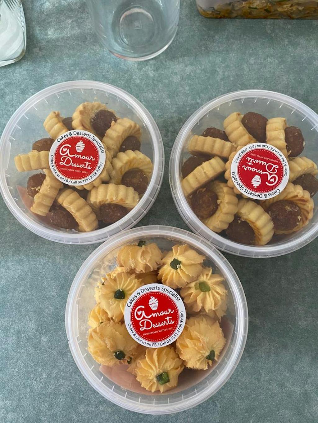 Customer photo for an Amour Desserts review