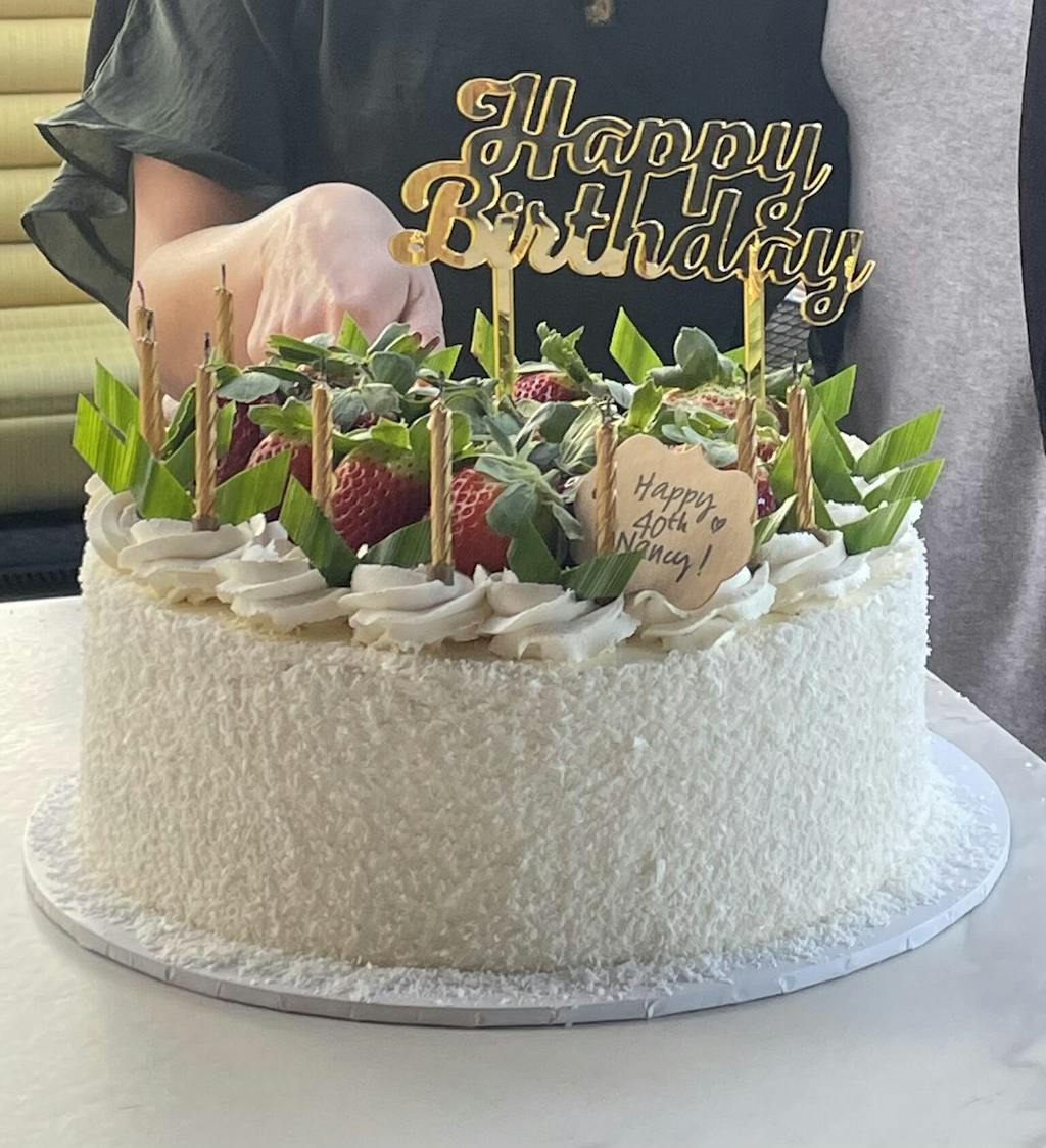 Customer photo for an Amour Desserts review
